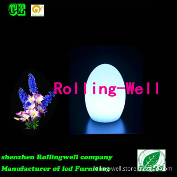 LED Light Egg LED Rechargeable Table Lamp Battery Operated LED Table Light Decoration